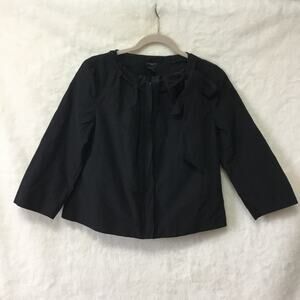 Ann Taylor Black Cropped Jacket